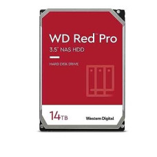 HDD, WESTERN DIGITAL, Red Pro, 14TB, SATA, 512 MB, 7200 rpm, 3,5, WD142KFGX