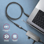 CABLE USB-C EXTENSION 1M/BLACK BUCM32-CF10AB AXAGON