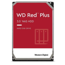 HDD, WESTERN DIGITAL, Red Plus, 6TB, SATA, 256 MB, 5400 rpm, 3,5, WD60EFPX