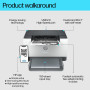 Laser Printer, HP, LaserJet M209DW, 6GW62F