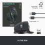MOUSE BLUETH OPTICAL MASTER 3S/BLACK 910-006559 LOGITECH