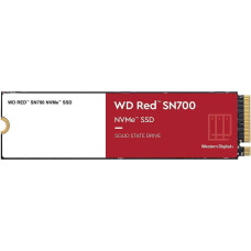 SSD, WESTERN DIGITAL, Red SN700, 2TB, M.2, PCIE, NVMe, Write speed 2900 MBytes/sec, Read speed 3400 MBytes/sec, WDS200T1R0C