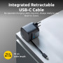 POWER ADAPTER 1XUSB-A/1XUSB-C/BLACK 7806520 INTENSO