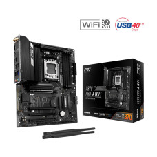 Mainboard, ASROCK, AMD X870, SAM5, ATX, Memory DDR5, Memory slots 4, X870PRO-AWIFI
