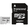 MEMORY MICRO SDHC 16GB W/ADAP/C10 TS16GUSD300S-A TRANSCEND