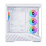 Case, LIAN LI, ATX/micro ATX/Mini-ITX/EATX, White, Midi Tower, PC, G99.V100RW.01