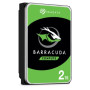 HDD, SEAGATE, Barracuda, 2TB, SATA 3.0, 256 MB, 7200 rpm, Discs/Heads 1/2, 3,5, ST2000DM008
