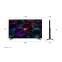 TV Set, LG, 55, 4K/Smart, 3840x2160, Wireless LAN, Bluetooth, webOS, 55UA73003LA