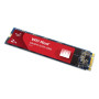 SSD, SANDISK, 1300xTBW rating, MTBF 1750000 h, Read speed 560 MB/s, Write speed 530 MB/s, Serial ATA III, M.2, 2000 GB, POWERED BY SANDISK, Red SA500, WDS200T1R0B