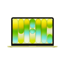 Notebook, APPLE, 13-inch MacBook Neo: Apple A18 Pro chip with 6-core CPU and 5-core GPU, 8GB, 512GB SSD, Touch ID - Citrus, CPU Apple A, A18 Pro, 13 , 2408 x 1506 pixels, RAM 8 GB, SSD 512 GB, Discrete graphics Not available, On-board graphics Yes, OS ins