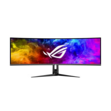 LCD Monitor, ASUS, PG49WCD, 49, Gaming/Curved, Panel OLED, 5120x1440, 32:9, 144Hz, Matte, 0.03 ms, Swivel, Height adjustable, Tilt, Colour Black, 90LM09C0-B01970