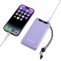 POWER BANK USB 10000MAH QC3.0/PURPLE F10000 7332033 INTENSO