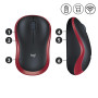 MOUSE USB OPTICAL CORDL. M185/RED 910-002240 LOGITECH