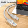 PATCH CABLE CAT.6 UTP/5M GRAY IBEHJ VENTION