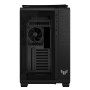 Case, ASUS, TUF Gaming GT502 Horizon, MidiTower, Case product features Transparent panel, Not included, ATX, MicroATX, MiniITX, Colour Black, TUFGAMINGGT502HORIZON
