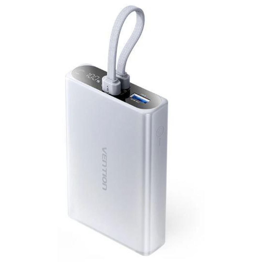 POWER BANK USB 10000MAH 22.5W/GRAY FHZM0 VENTION POWER BANK USB 10000MAH 22.5W/GRAY FHZM0 VENTION