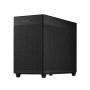 Case, ASUS, Prime AP201 Tempered Glass, Micro, Not included, MicroATX, MiniITX, Colour Black, PRIMEAP201TG