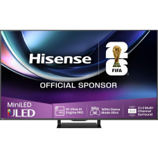 TV Set, HISENSE, 55 , 4K Ultra HD, 3840 x 2160 pixels, Flat, 16:9, ULED, 55U7QPRO