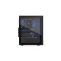Case, ENDORFY, Ventum 200 ARGB, MidiTower, Case product features Transparent panel, Not included, ATX, MicroATX, MiniITX, Colour Black, EY2A014