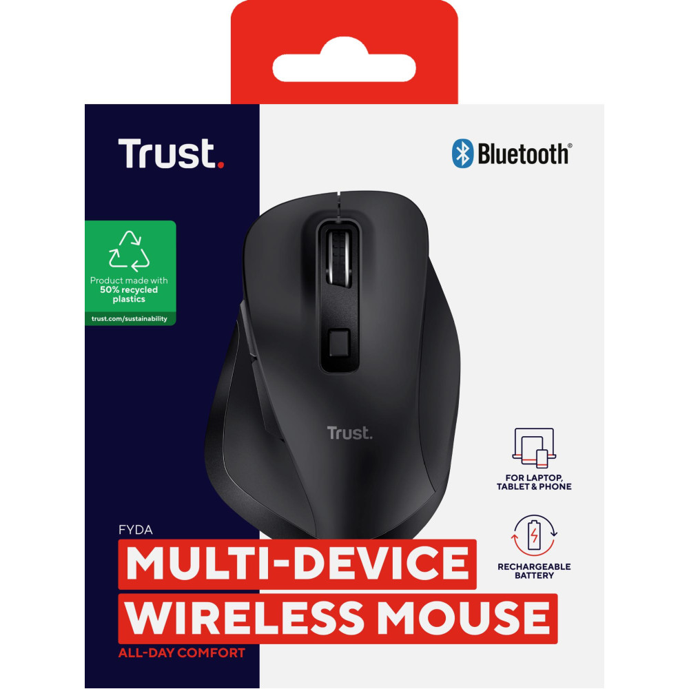 MOUSE USB OPTICAL WRL/FYDA 25708 TRUST MOUSE USB OPTICAL WRL/FYDA 25708 TRUST