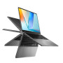 Ultrabook, ASUS, VivoBook Flip, TP3607SA-RJ033W, CPU Core Ultra, u7-256V, 2200 MHz, 16, Touchscreen, 2880x1800, RAM 16GB, LPDDR5x, SSD 1TB, Intel Arc Graphics, Integrated, ENG, Card Reader Micro SD, Windows 11 Home, Grey, 1.78 kg, 90NB1511-M001U0