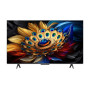 TV Set, TCL, 43, 4K/Smart, QLED, 3840x2160, Wireless LAN, Bluetooth, Google TV, Black, 43C655