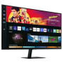 LCD Monitor,SAMSUNG,S32BM700UP,32,TV Monitor/Smart/4K,Panel VA,3840x2160,16:9,60Hz,4 ms,Speakers,Tilt,Colour Black,LS32BM700UPXEN