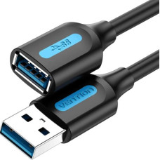 CABLE USB3.0 MALE TO FEMALE/3M BLACK CBHBI VENTION CABLE USB3.0 MALE TO FEMALE/3M BLACK CBHBI VENTION
