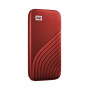 External SSD, WESTERN DIGITAL, My Passport, 2TB, USB-C, USB 3.2, Write speed 1000 MBytes/sec, Read speed 1050 MBytes/sec, WDBAGF0020BRD-WESN
