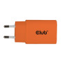 MOBILE CHARGER WALL USB-C/2PK 30W ORANGE CAC-3023 CLUB3D MOBILE CHARGER WALL USB-C/2PK 30W ORANGE CAC-3023 CLUB3D