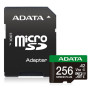 MEMORY MICRO SDXC 256GB UHS-I/UD256GUI3V30A2SP-RA1 ADATA