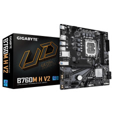 Mainboard, GIGABYTE, Intel B760 Express, LGA1700, Micro-ATX, Memory DDR5, Memory slots 2, B760MHV21.0