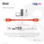 CABLE USB-C TO USB-C 2M/M/M CAC-1573 CLUB3D