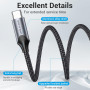 ADAPTER USB-C TO AUDIO 3.5MM/0.1M BGMHA VENTION