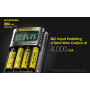 BATTERY CHARGER 4-SLOT/UMS4 NITECORE