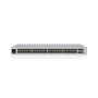 Switch, UBIQUITI, USW-48-POE, Type L2, Rack, 48x10Base-T / 100Base-TX / 1000Base-T, 4xSFP, PoE ports 32, 195 Watts, USW-48-POE
