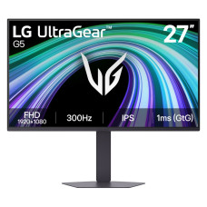 LCD Monitor, LG, 27 , 1920 x 1080 pixels, Full HD, Native aspect ratio 16:9, LCD, Flat, 27G550B-B