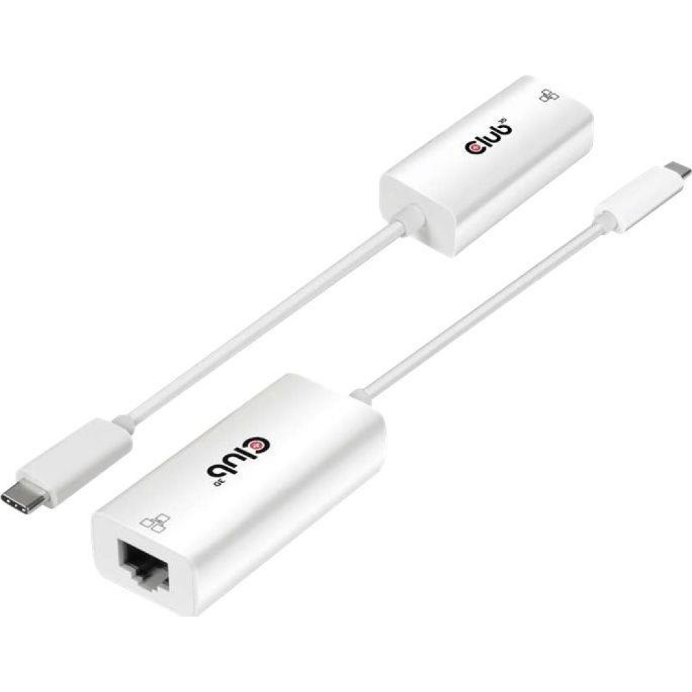 I/O ADAPTER USB-C TO RJ45/M/F CAC-1519 CLUB3D I/O ADAPTER USB-C TO RJ45/M/F CAC-1519 CLUB3D