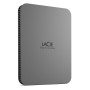 External HDD, LACIE, Mobile Drive Secure, STLR2000400, 2TB, USB-C, USB 3.2, Colour Space Gray, STLR2000400