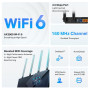 Wireless Router, TP-LINK, Wireless Router, 3000 Mbps, Wi-Fi 6, IEEE 802.11a, IEEE 802.11 b/g, IEEE 802.11n, IEEE 802.11ac, IEEE 802.11ax, USB 3.0, 3x10/100/1000M, 1x2.5GbE, LAN \ WAN ports 1, Number of antennas 4, ARCHERAX55PRO