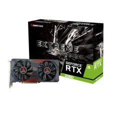 Graphics Card, BIOSTAR, NVIDIA GeForce RTX 3060, 12 GB, GDDR6, 192 bit, PCIE 4.0 16x, GPU 1320 MHz, Dual Slot Fansink, 1xHDMI, 3xDisplayPort, VN3606RML9 Graphics Card, BIOSTAR, NVIDIA GeForce RTX 3060, 12 GB, GDDR6, 192 bit, PCIE 4.0 16x, GPU 1320 MHz, Dual Slot Fansink, 1xHDMI, 3xDisplayPort, VN3606RML9