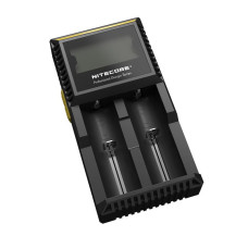 BATTERY CHARGER 2-SLOT/D2 NITECORE
