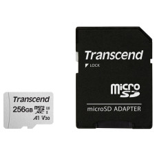 MEMORY MICRO SDXC 256GB W/ADAP/C10 TS256GUSD300S-A TRANSCEND