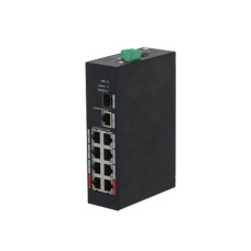 Switch, DAHUA, PFS3110-8ET-96-V2, PoE ports 8, 96 Watts, DH-PFS3110-8ET-96-V2
