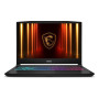 Notebook, MSI, CPU Intel® CoreT i7, i7-14650HX, 15.6 , 1920 x 1080 pixels, RAM 16 GB, DDR5-SDRAM, SSD 512 GB, Discrete graphics NVIDIA GeForce RTX 5060, 8 GB, On-board graphics Yes, Numeric keypad Yes, OS installed Windows 11 Home, Colour Black, Weight 2.