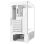 Case, ADATA, INVADER X MINI, MidiTower, Case product features Transparent panel, ATX, MicroATX, MiniITX, Colour White, INVADERXMINIMT-WHCWW