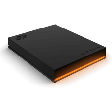 External HDD, SEAGATE, FireCuda, 5TB, USB 3.2, Colour Black, STKL5000400