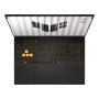 Notebook, ASUS, TUF, FX608JHI-QT325W, CPU Intel® CoreT i5, i5-14450HX, 16 , 2560 x 1600 pixels, RAM 16 GB, DDR5-SDRAM, SSD 512 GB, Discrete graphics NVIDIA® GeForce RTXT 5050, 8 GB, On-board graphics Yes, Numeric keypad Yes, OS installed Windows 11 Home, 