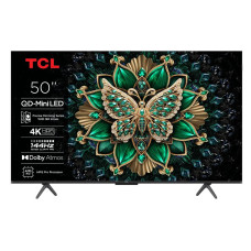 TV Set, TCL, 50 , 4K Ultra HD, 3840 x 2160 pixels, Flat, 16:9, 50Q6C