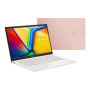Notebook, ASUS, VivoBook Series, X1404VA, CPU Core i5, i5-1335U, 1300 MHz, 14, 1920x1080, RAM 16GB, DDR4, SSD 512GB, Intel Iris X? Graphics, Integrated, ENG, NumberPad, Windows 11 Home, Pink, 1.4 kg, 90NB10I9-M00L60